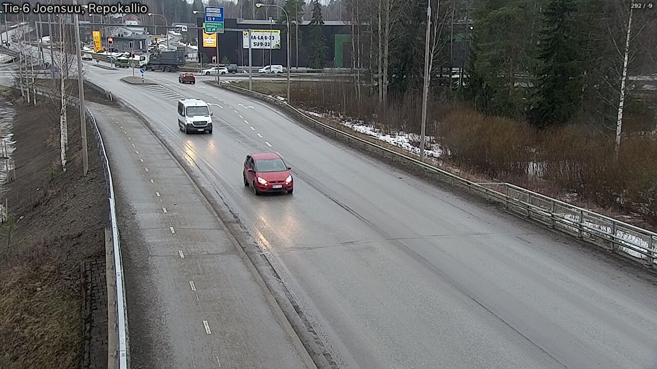 Kelikamerat Kuva Tie 6 Joensuu, Repokallio, Joensuu, Pohjois-Karjala