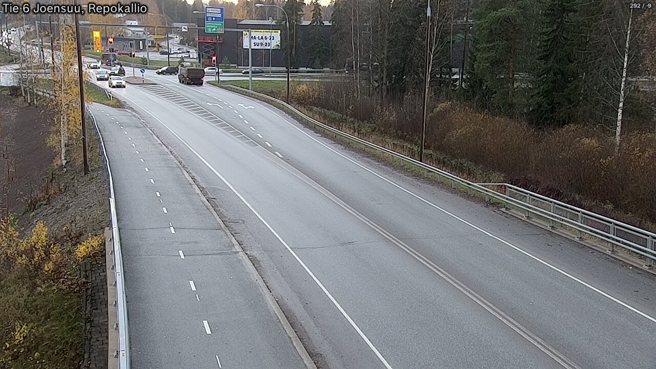 Kelikamerat Kuva Tie 6 Joensuu, Repokallio, Joensuu, Pohjois-Karjala