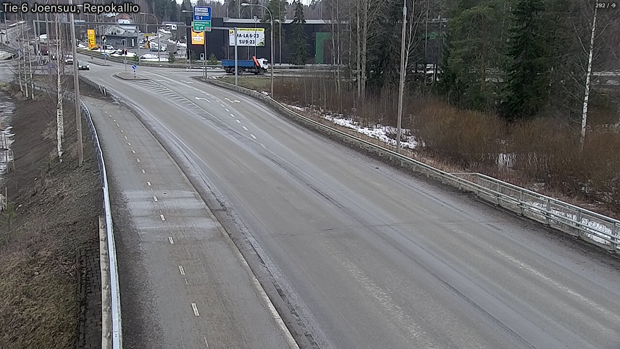Weather Camera Image Road 6 Joensuu, Repokallio, Joensuu, Pohjois-Karjala