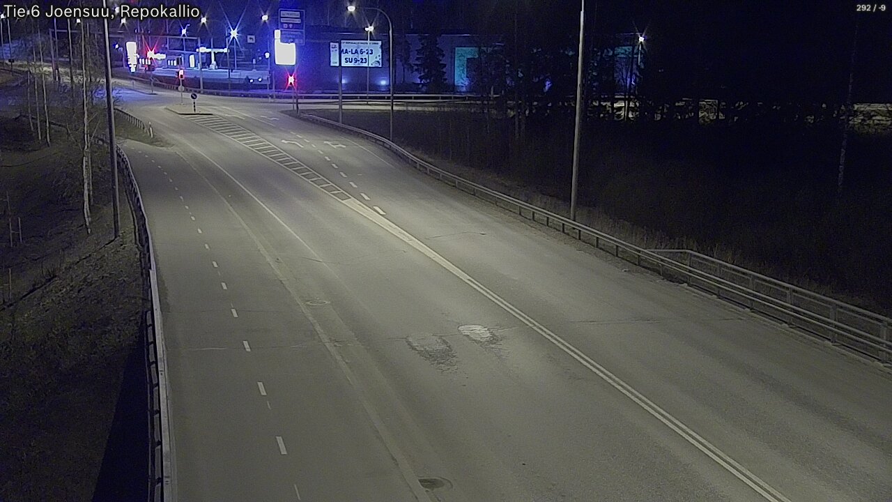 Kelikamerat Kuva Tie 6 Joensuu, Repokallio, Joensuu, Pohjois-Karjala