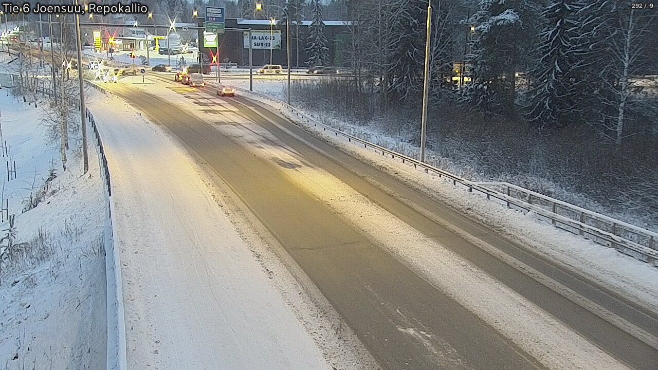 Kelikamerat Kuva Tie 6 Joensuu, Repokallio, Joensuu, Pohjois-Karjala