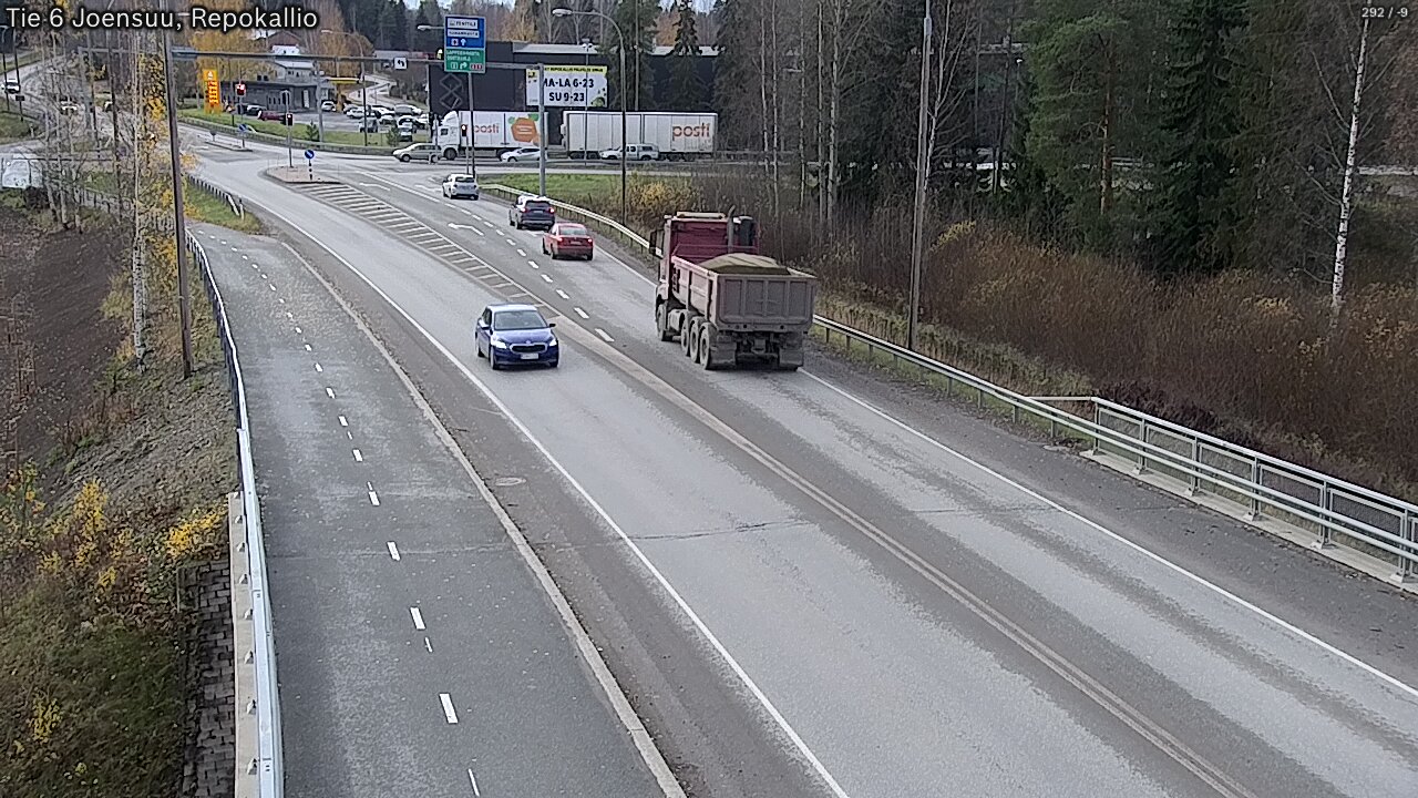 Kelikamerat Kuva Tie 6 Joensuu, Repokallio, Joensuu, Pohjois-Karjala