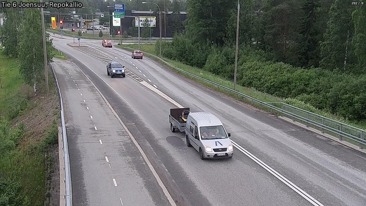 Kelikamerat Kuva Tie 6 Joensuu, Repokallio, Joensuu, Pohjois-Karjala