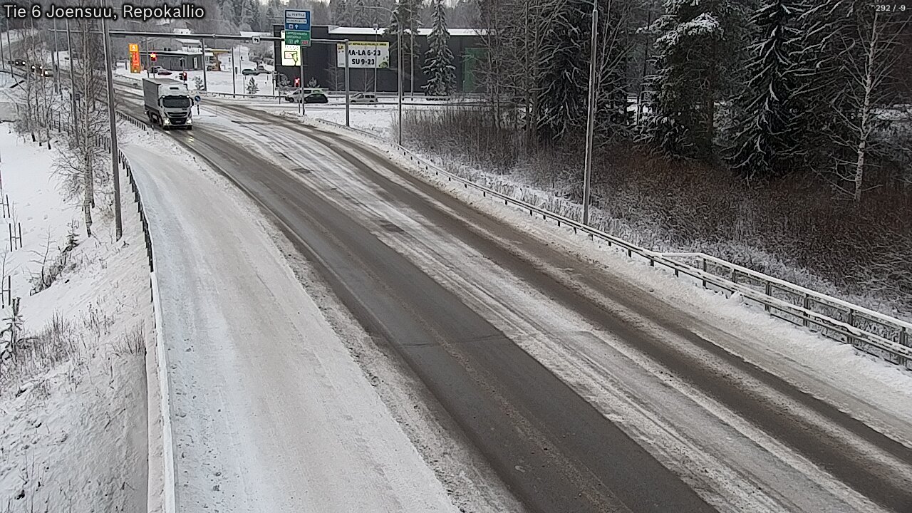 Kelikamerat Kuva Tie 6 Joensuu, Repokallio, Joensuu, Pohjois-Karjala