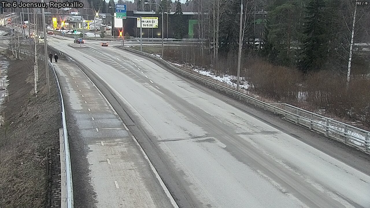 Kelikamerat Kuva Tie 6 Joensuu, Repokallio, Joensuu, Pohjois-Karjala