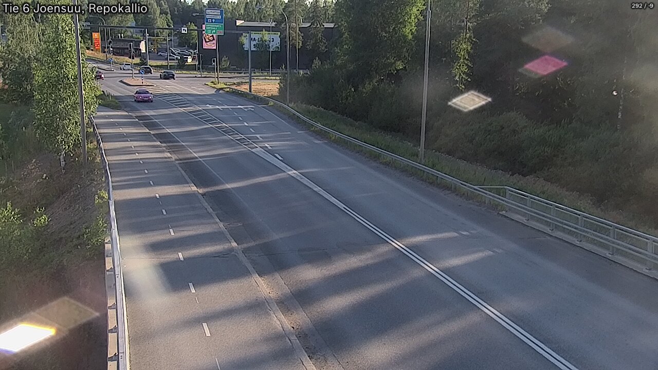 Kelikamerat Kuva Tie 6 Joensuu, Repokallio, Joensuu, Pohjois-Karjala