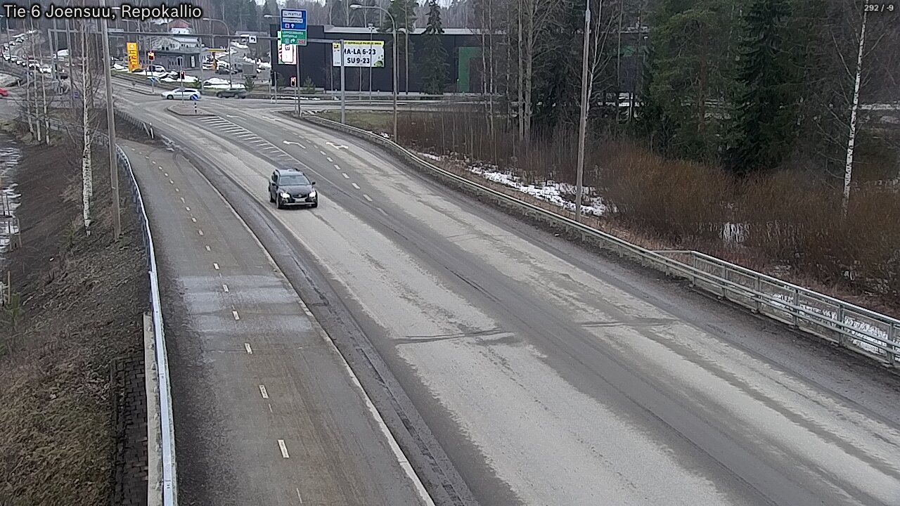 Weather Camera Image Road 6 Joensuu, Repokallio, Joensuu, Pohjois-Karjala