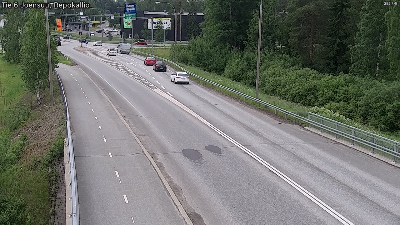 Kelikamerat Kuva Tie 6 Joensuu, Repokallio, Joensuu, Pohjois-Karjala