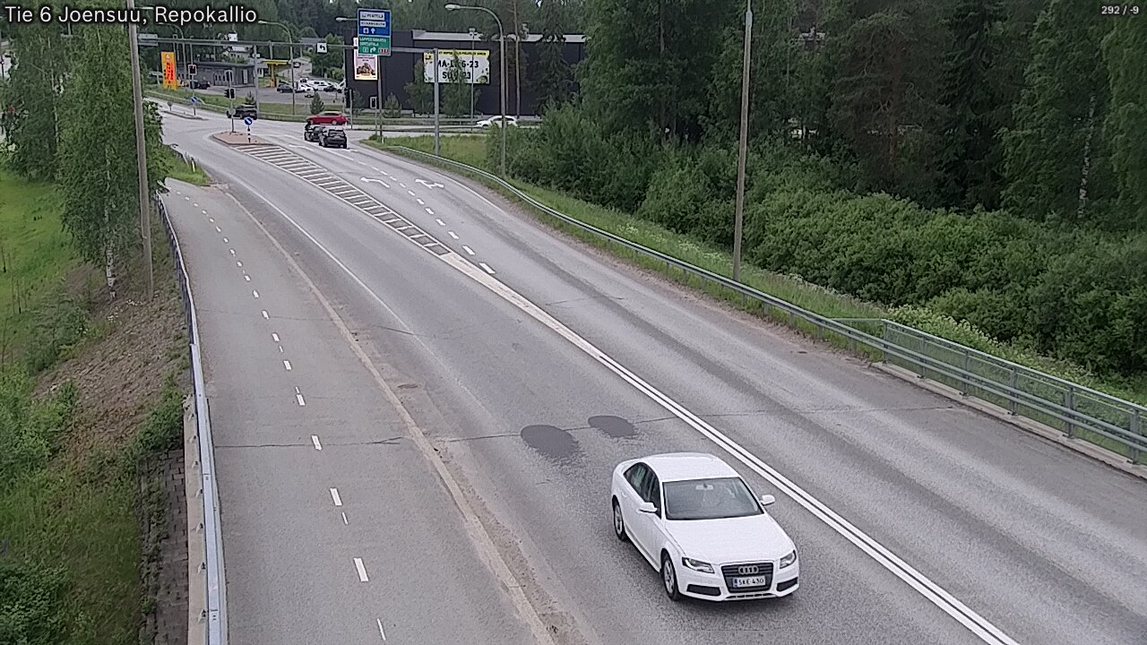 Kelikamerat Kuva Tie 6 Joensuu, Repokallio, Joensuu, Pohjois-Karjala