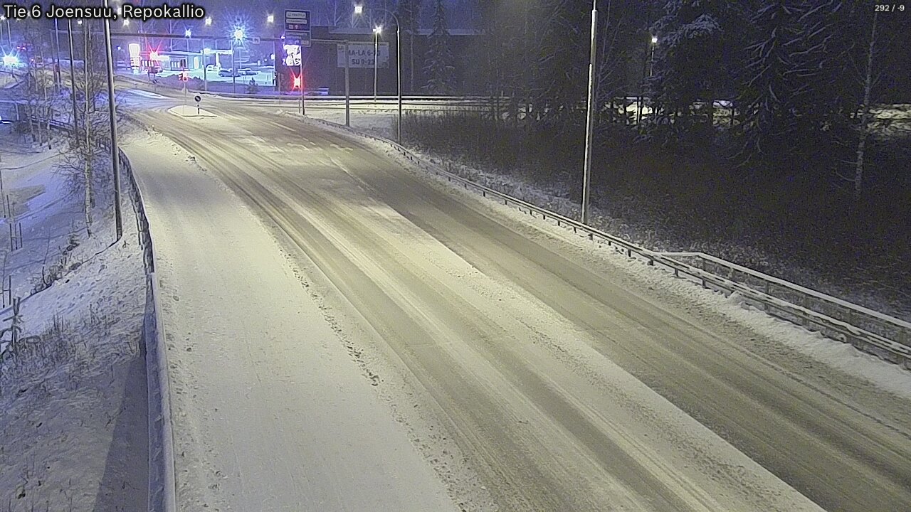 Weather Camera Image Väg 6 Joensuu, Repokallio, Joensuu, Pohjois-Karjala