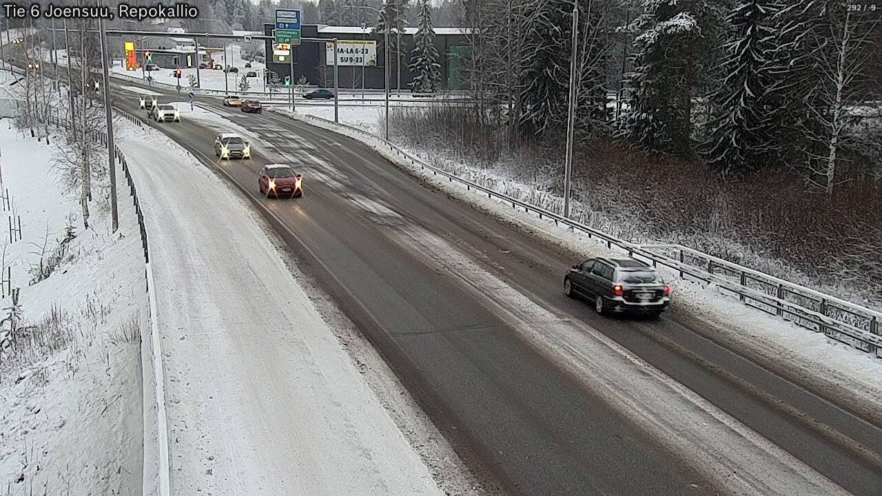 Kelikamerat Kuva Tie 6 Joensuu, Repokallio, Joensuu, Pohjois-Karjala