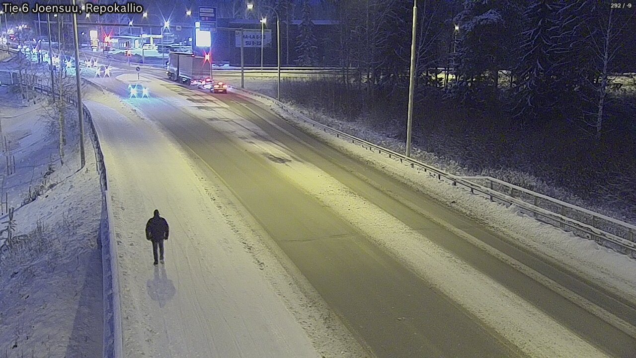 Kelikamerat Kuva Tie 6 Joensuu, Repokallio, Joensuu, Pohjois-Karjala