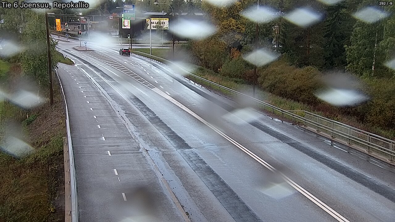 Weather Camera Image Väg 6 Joensuu, Repokallio, Joensuu, Pohjois-Karjala