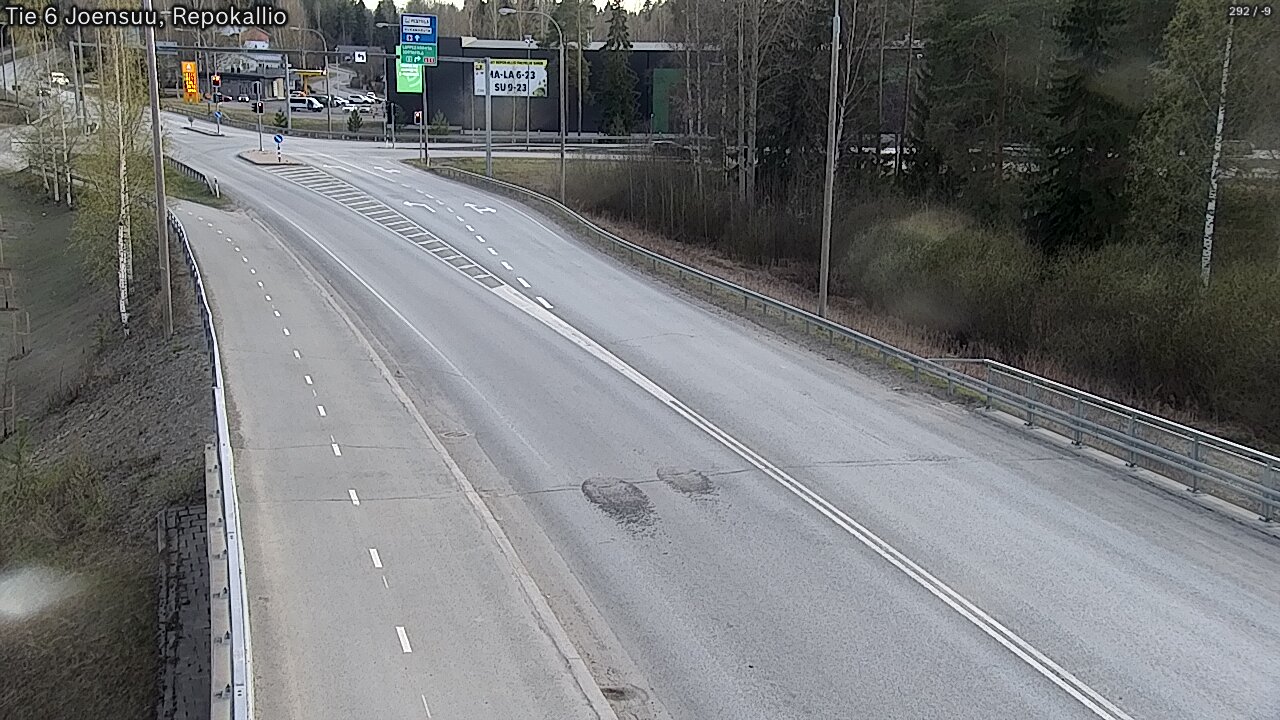 Weather Camera Image Road 6 Joensuu, Repokallio, Joensuu, Pohjois-Karjala