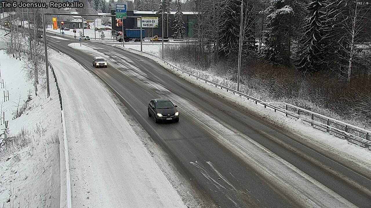 Kelikamerat Kuva Tie 6 Joensuu, Repokallio, Joensuu, Pohjois-Karjala