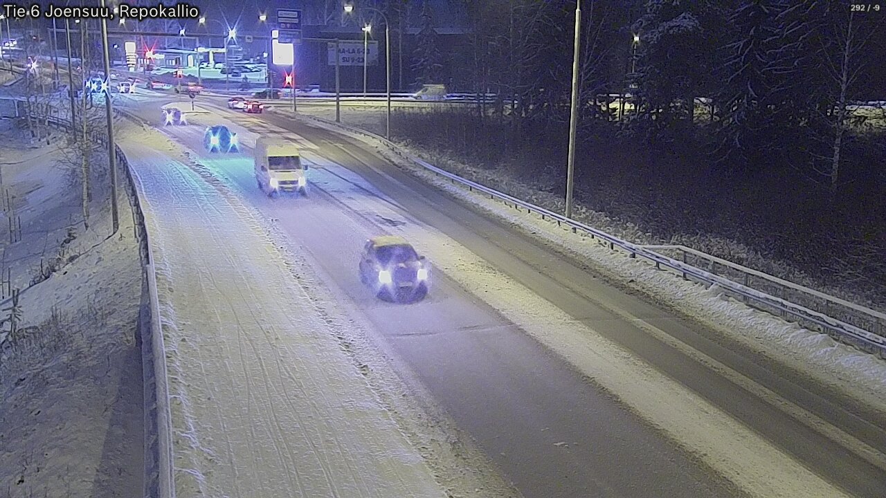 Kelikamerat Kuva Tie 6 Joensuu, Repokallio, Joensuu, Pohjois-Karjala