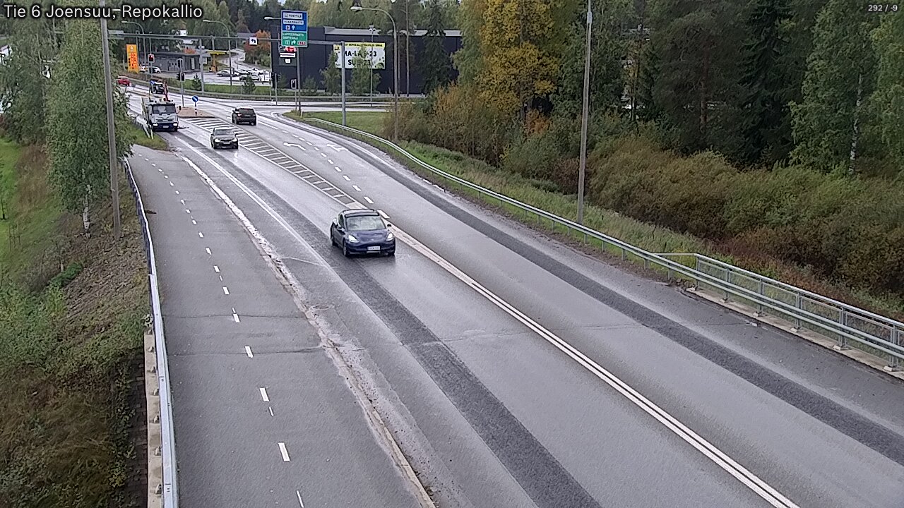 Kelikamerat Kuva Tie 6 Joensuu, Repokallio, Joensuu, Pohjois-Karjala