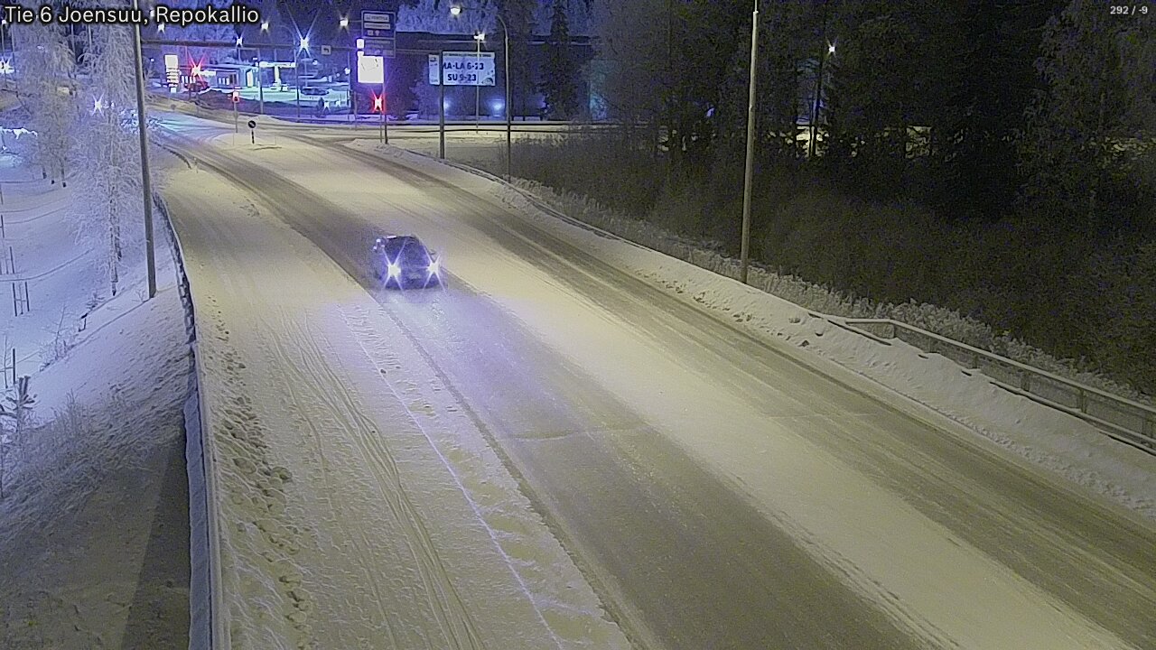 Kelikamerat Kuva Tie 6 Joensuu, Repokallio, Joensuu, Pohjois-Karjala