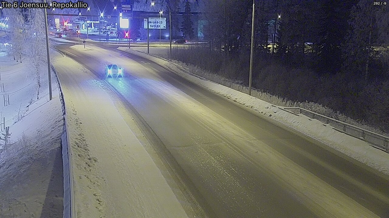 Kelikamerat Kuva Tie 6 Joensuu, Repokallio, Joensuu, Pohjois-Karjala