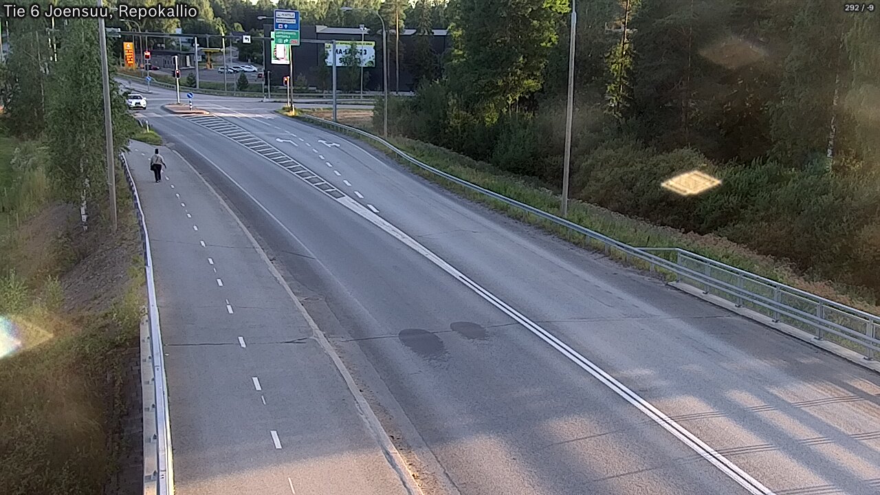 Kelikamerat Kuva Tie 6 Joensuu, Repokallio, Joensuu, Pohjois-Karjala