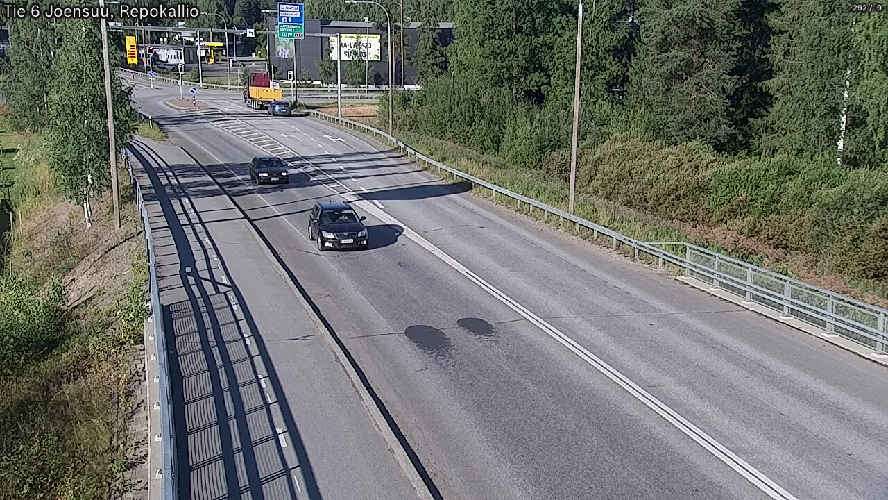 Weather Camera Image Road 6 Joensuu, Repokallio, Joensuu, Pohjois-Karjala
