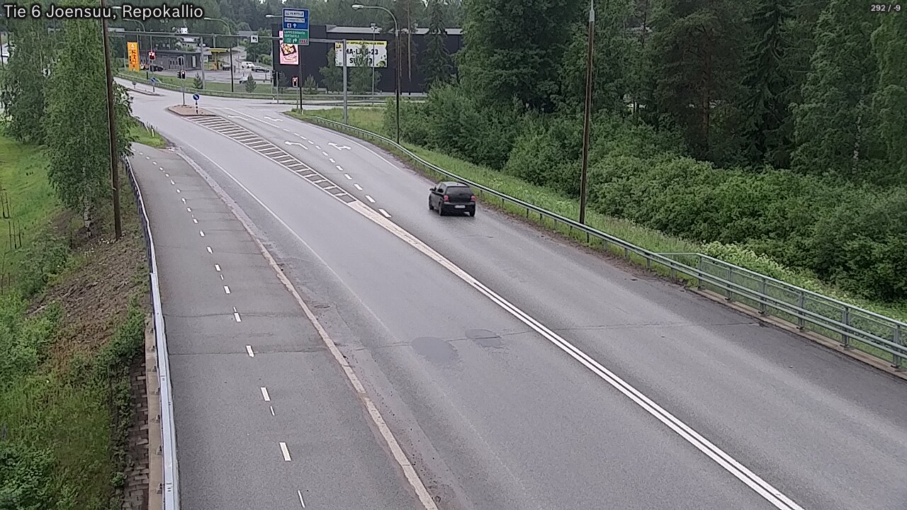 Kelikamerat Kuva Tie 6 Joensuu, Repokallio, Joensuu, Pohjois-Karjala