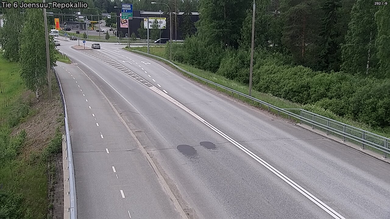 Kelikamerat Kuva Tie 6 Joensuu, Repokallio, Joensuu, Pohjois-Karjala