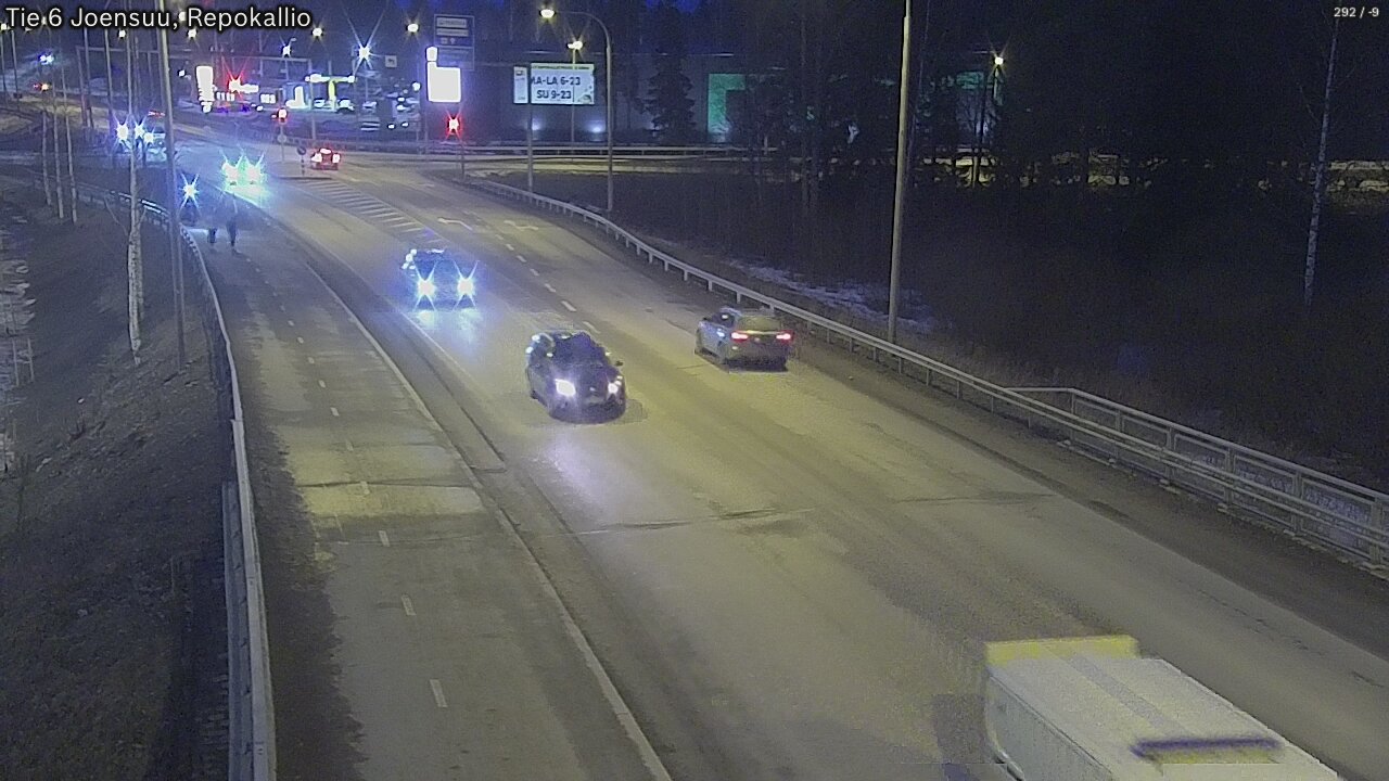 Kelikamerat Kuva Tie 6 Joensuu, Repokallio, Joensuu, Pohjois-Karjala