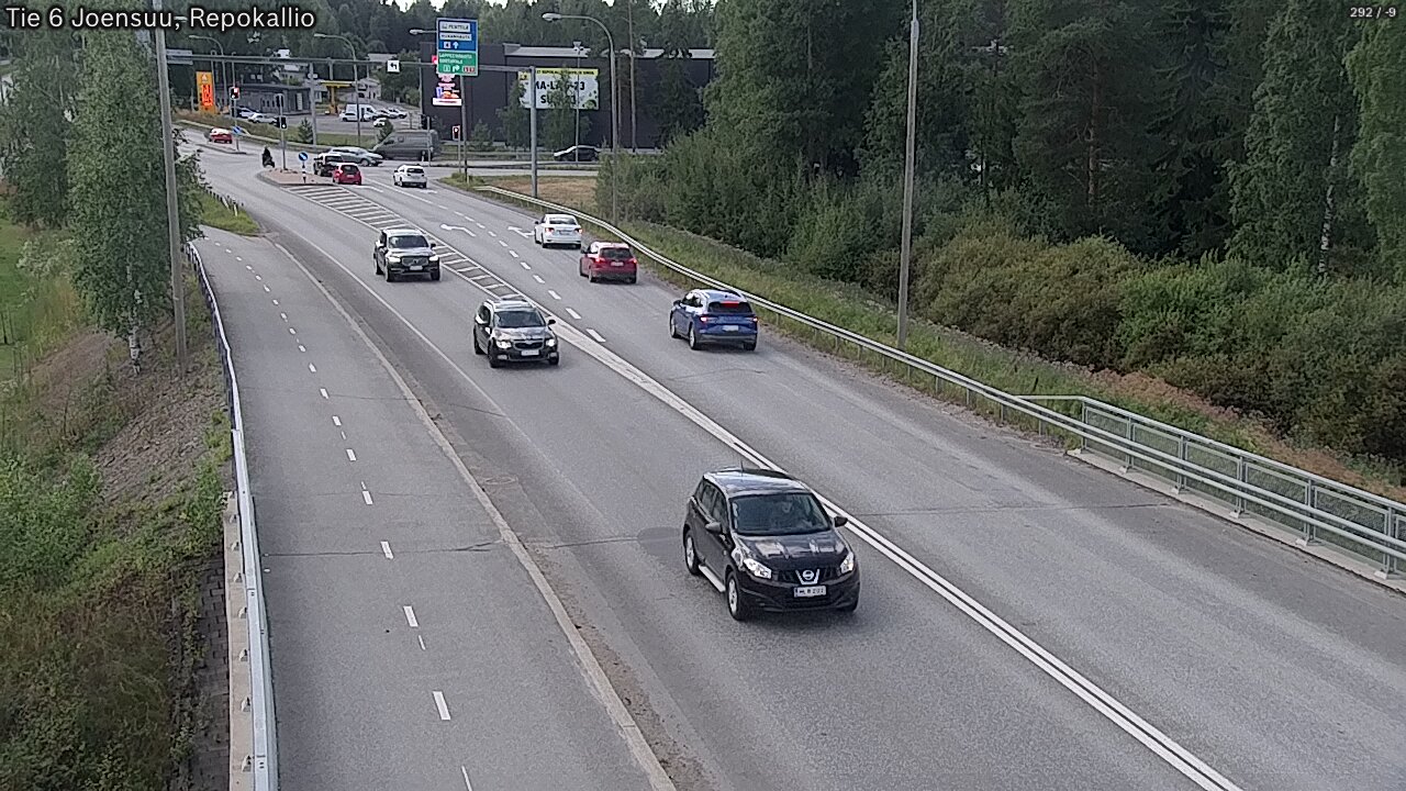 Kelikamerat Kuva Tie 6 Joensuu, Repokallio, Joensuu, Pohjois-Karjala