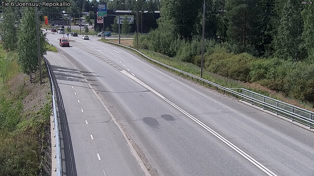 Kelikamerat Kuva Tie 6 Joensuu, Repokallio, Joensuu, Pohjois-Karjala