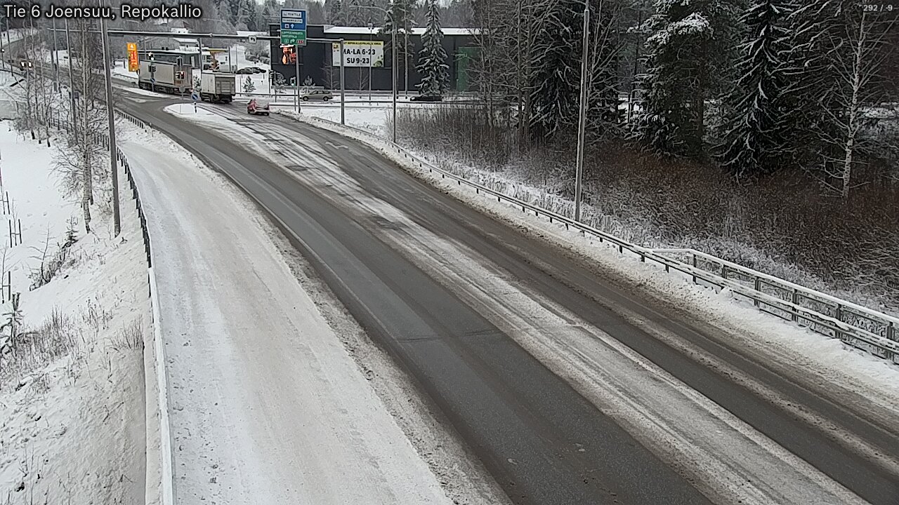 Kelikamerat Kuva Tie 6 Joensuu, Repokallio, Joensuu, Pohjois-Karjala