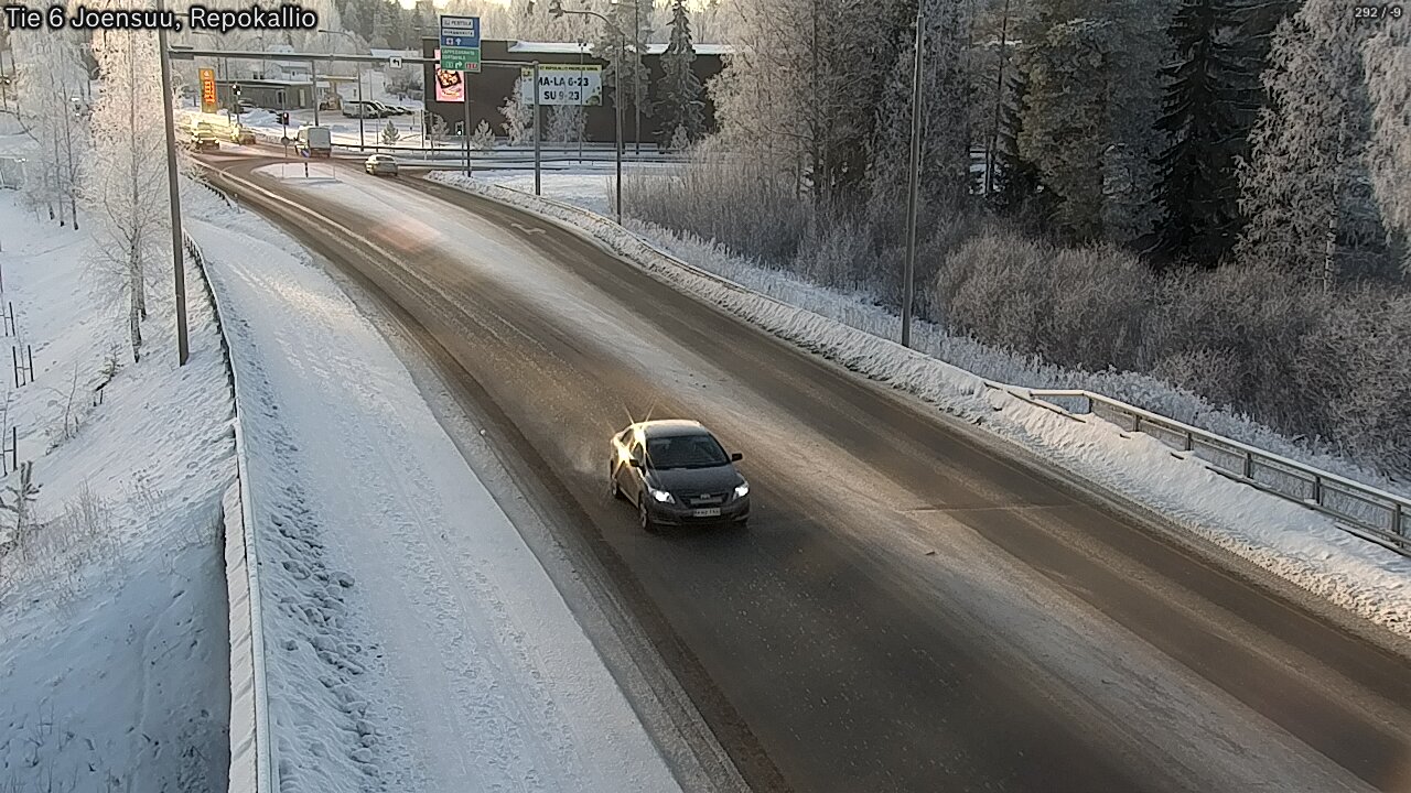 Kelikamerat Kuva Tie 6 Joensuu, Repokallio, Joensuu, Pohjois-Karjala