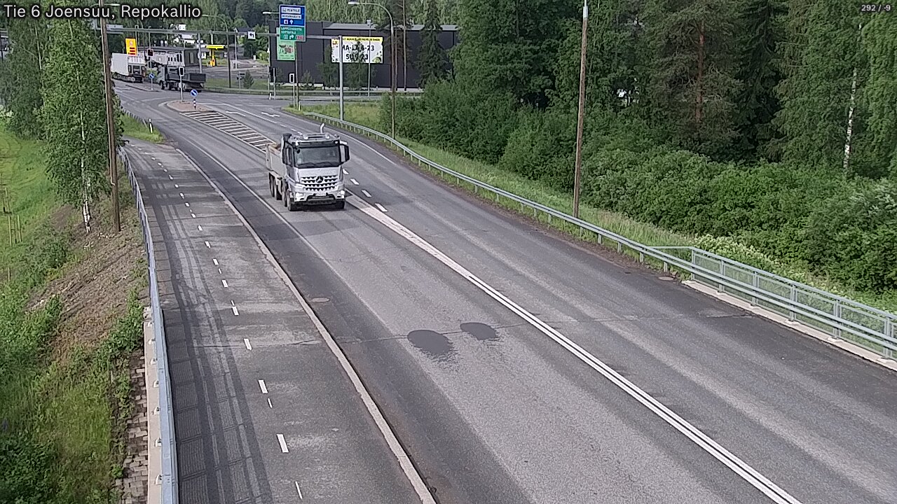Kelikamerat Kuva Tie 6 Joensuu, Repokallio, Joensuu, Pohjois-Karjala