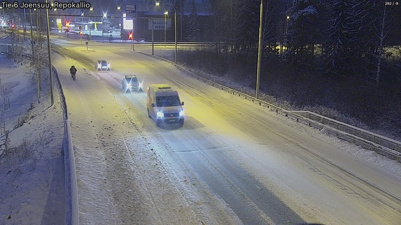 Kelikamerat Kuva Tie 6 Joensuu, Repokallio, Joensuu, Pohjois-Karjala