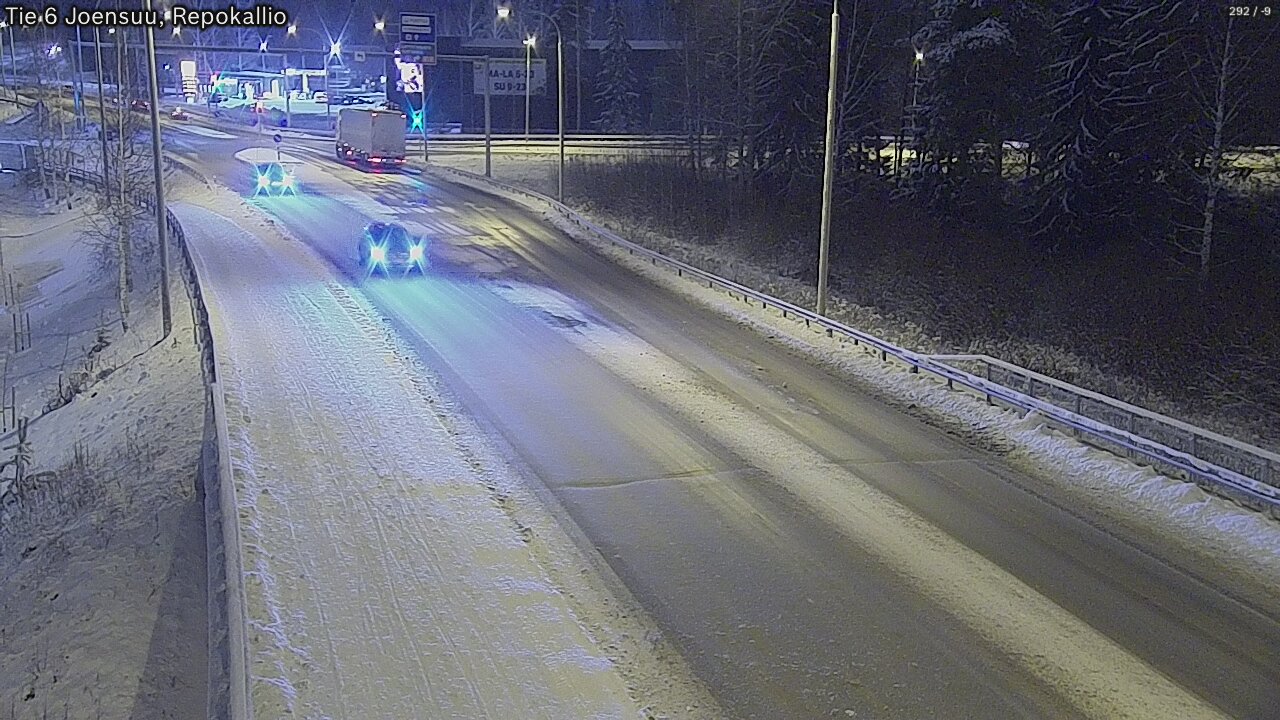 Kelikamerat Kuva Tie 6 Joensuu, Repokallio, Joensuu, Pohjois-Karjala