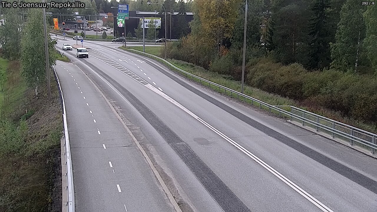 Weather Camera Image Road 6 Joensuu, Repokallio, Joensuu, Pohjois-Karjala