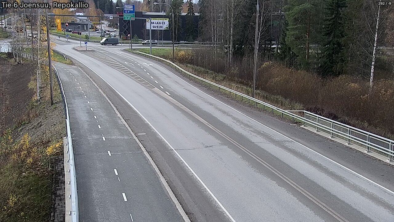 Kelikamerat Kuva Tie 6 Joensuu, Repokallio, Joensuu, Pohjois-Karjala