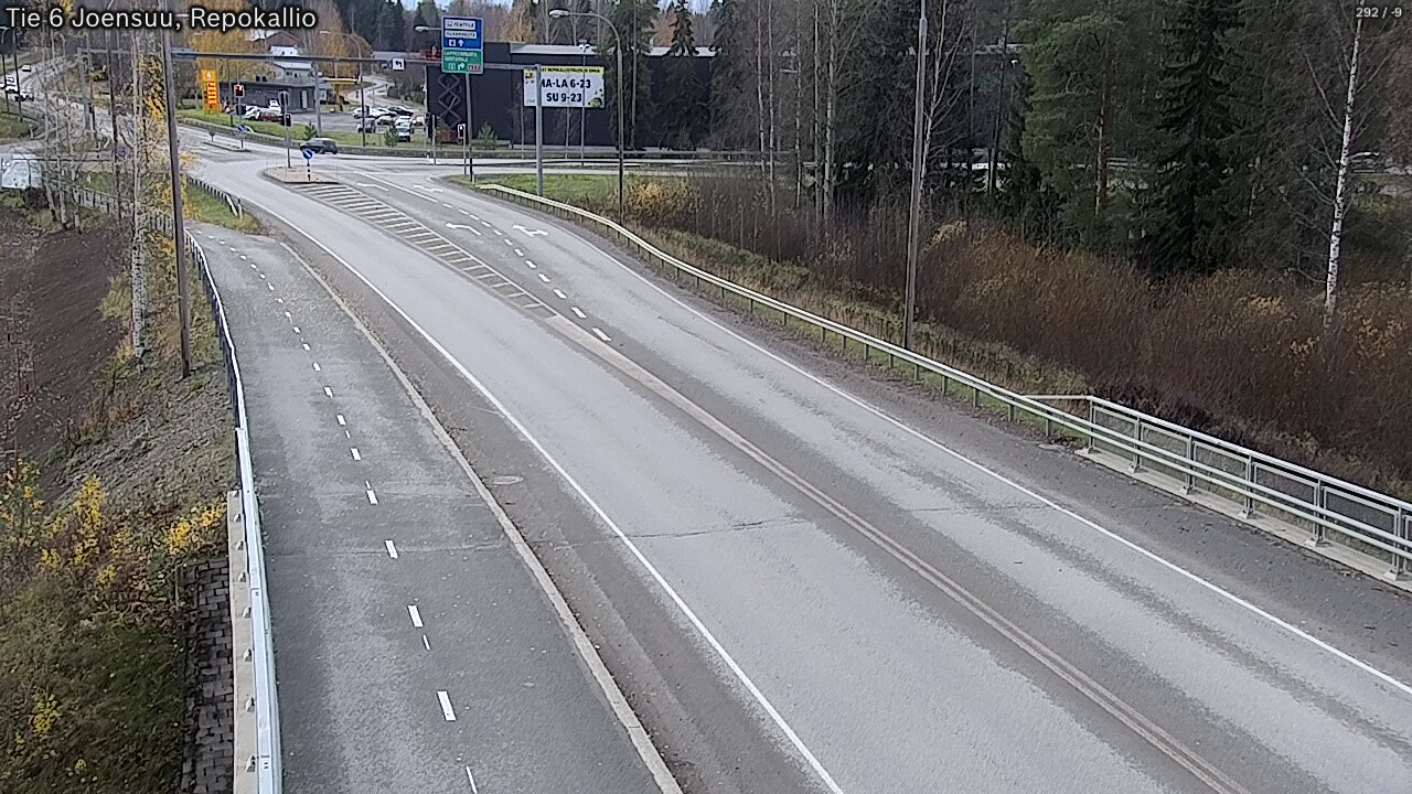 Kelikamerat Kuva Tie 6 Joensuu, Repokallio, Joensuu, Pohjois-Karjala