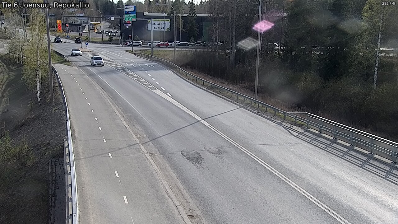 Weather Camera Image Road 6 Joensuu, Repokallio, Joensuu, Pohjois-Karjala