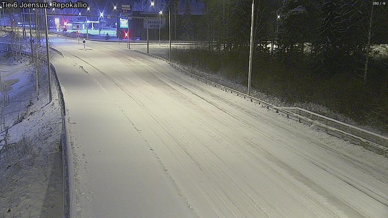 Kelikamerat Kuva Tie 6 Joensuu, Repokallio, Joensuu, Pohjois-Karjala