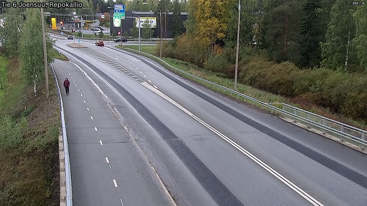 Kelikamerat Kuva Tie 6 Joensuu, Repokallio, Joensuu, Pohjois-Karjala