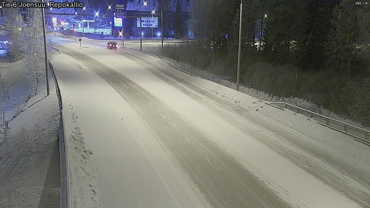 Kelikamerat Kuva Tie 6 Joensuu, Repokallio, Joensuu, Pohjois-Karjala