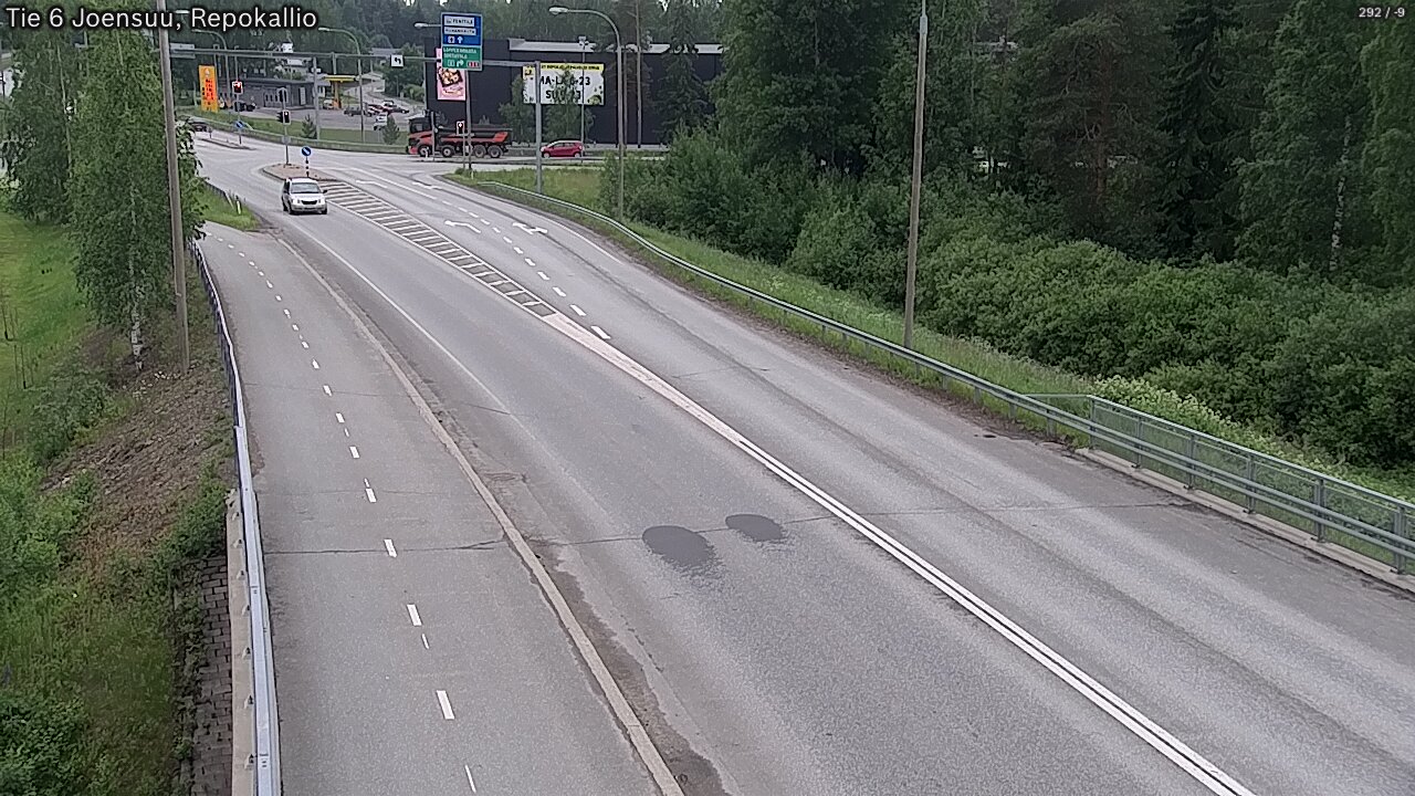 Kelikamerat Kuva Tie 6 Joensuu, Repokallio, Joensuu, Pohjois-Karjala