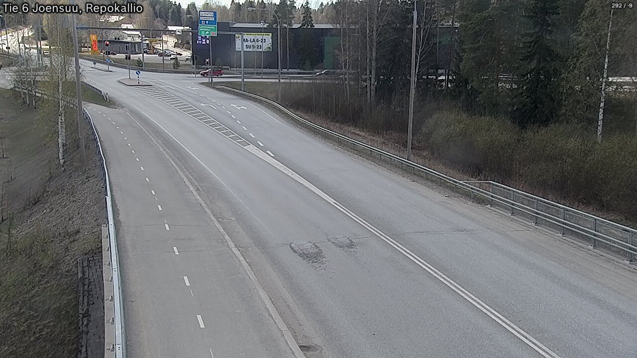 Weather Camera Image Road 6 Joensuu, Repokallio, Joensuu, Pohjois-Karjala