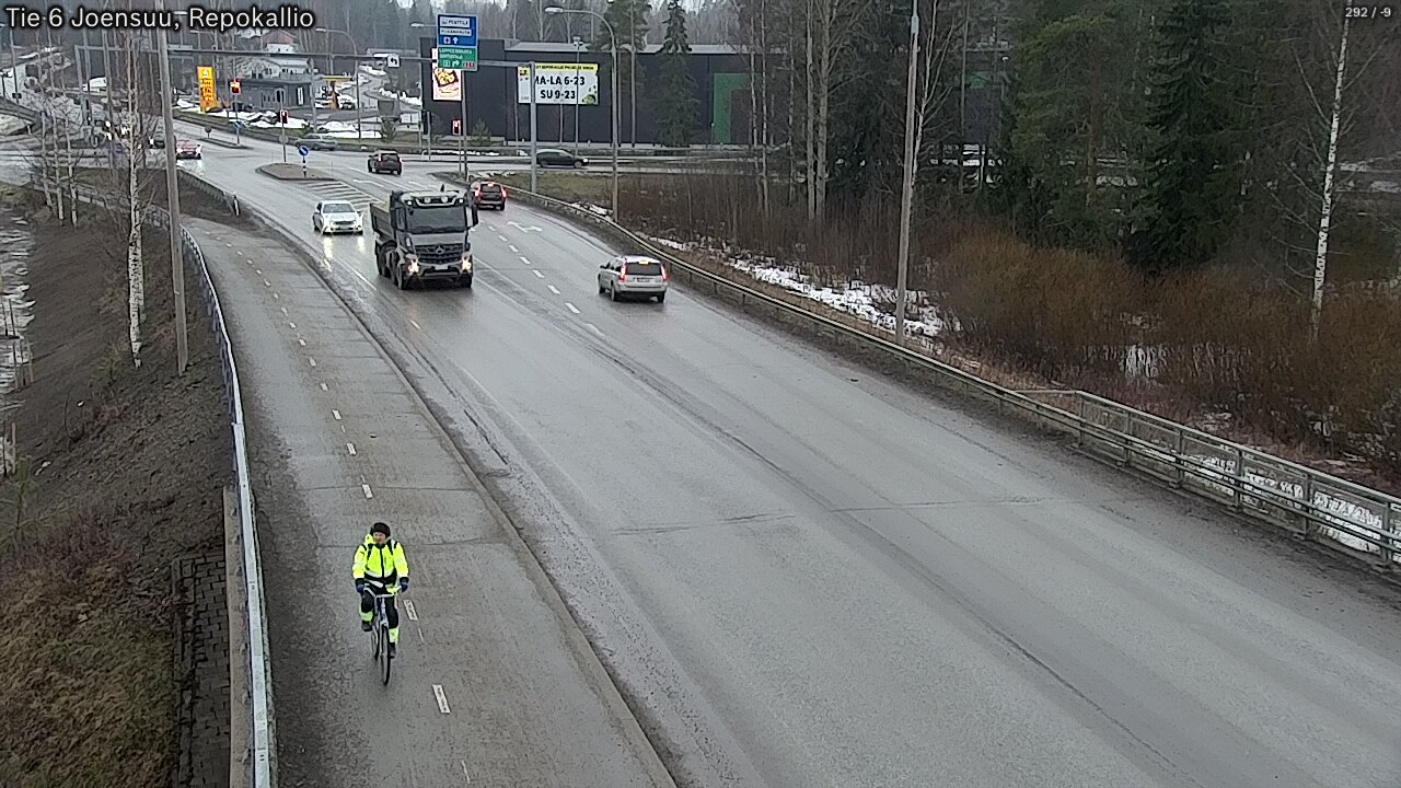 Kelikamerat Kuva Tie 6 Joensuu, Repokallio, Joensuu, Pohjois-Karjala