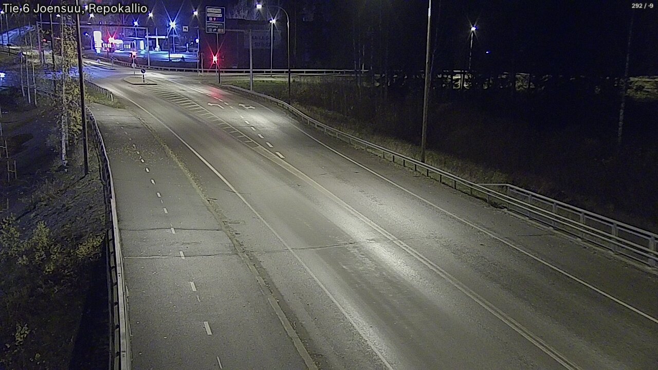 Kelikamerat Kuva Tie 6 Joensuu, Repokallio, Joensuu, Pohjois-Karjala