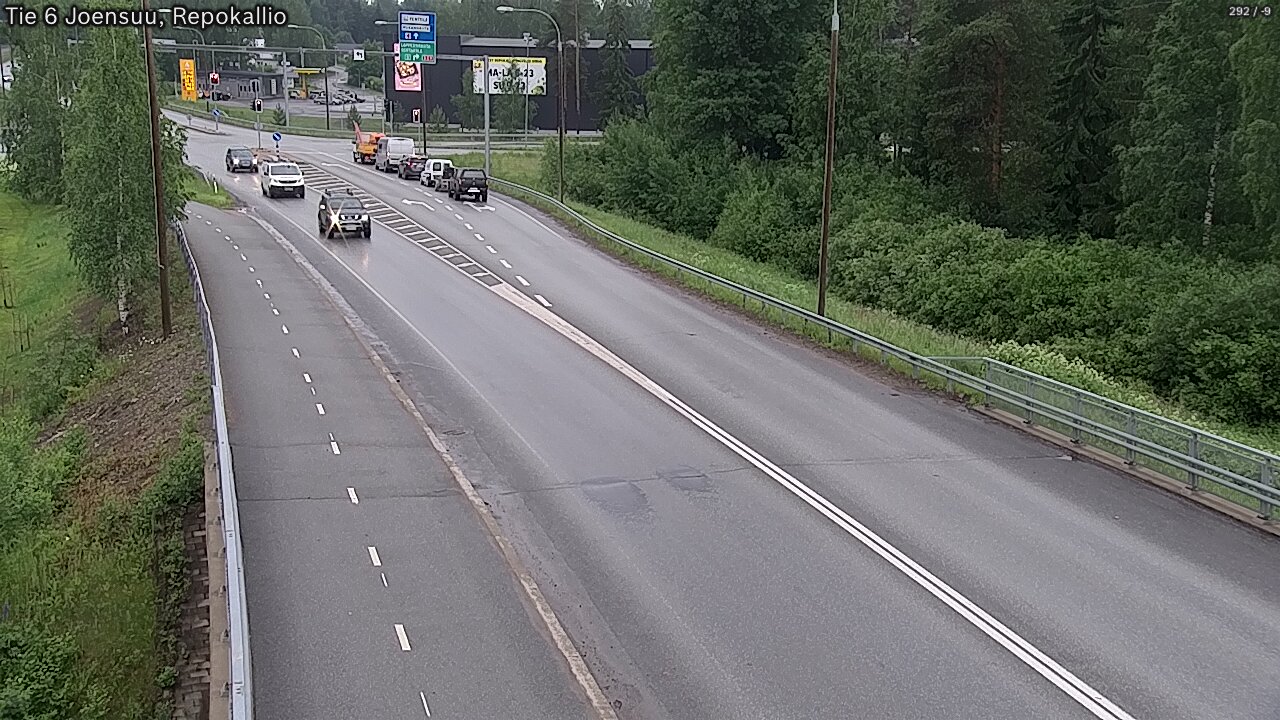 Kelikamerat Kuva Tie 6 Joensuu, Repokallio, Joensuu, Pohjois-Karjala