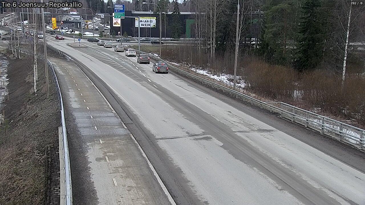 Kelikamerat Kuva Tie 6 Joensuu, Repokallio, Joensuu, Pohjois-Karjala