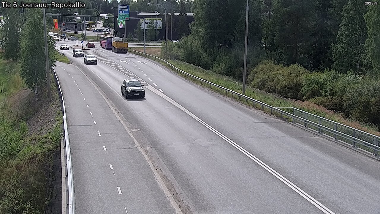 Kelikamerat Kuva Tie 6 Joensuu, Repokallio, Joensuu, Pohjois-Karjala
