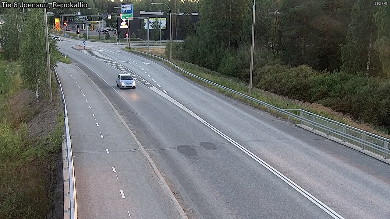 Kelikamerat Kuva Tie 6 Joensuu, Repokallio, Joensuu, Pohjois-Karjala